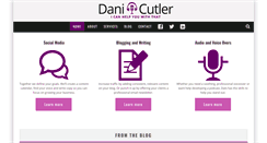 Desktop Screenshot of danicutler.com